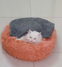 坏小宠网红猫窝冬季保暖四季通用狗窝猫屋猫床凉席夏季狗窝小型犬幼犬狗 蜜桃粉L号（15斤猫咪/13斤狗狗） 实拍图