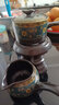豪祥 紫砂懒人自动陶瓷茶壶冲茶器单个旋转石磨家用办公功夫茶具配件 古韵泡茶壶+茶海 实拍图