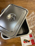 洛滑不锈钢方盆长方形份数盆饭店食堂托盘烤鱼自助快餐菜盆方盘 40cm×30cm×20cm【不带盖】21L 实拍图