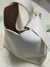 CHARLES&KEITH大容量通勤子母单肩包托特包包女包生日礼物CK2-40270966-1 Cream奶白色 L 实拍图