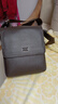 七匹狼七匹狼头层牛皮翻盖单肩包男士商务休闲立体大容量真皮斜挎公文包 实拍图