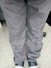 JEEP SPIRIT吉普休闲裤男秋冬季直筒裤子男士潮流百搭商务男裤 深灰加绒 L 实拍图