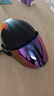 野马（YEMA）头盔夏季女电动车男3C认证轻便式四季半盔摩托车电瓶车夏盔安全帽 皮亚黑【炫彩镜】 均码 实拍图