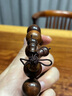 玄同 酸枝佛珠手串文玩老挝红酸枝2.0手链走量款馈赠结缘伴手礼品厂家 原色小孔 珠径1.8cm*13颗 实拍图