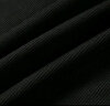 FitonTon冰丝阔腿裤女夏季薄款高腰垂感裤子宽松直筒休闲拖地长裤 黑色 XL 实拍图