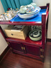 瑞呈堂（RUICHENGTANG） 实木茶水柜小茶几古典中式明清酒柜茶叶柜置物架储物收纳餐边柜 A款栗红色 无需安装60*35*75高 实拍图
