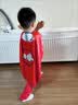 ULTRAMAN赛罗发光短袖防蚊裤套装男童2026新款夏季T恤女蜘蛛侠童装COS衣服 【赛罗】胸灯T恤+防蚊裤 120 cm 实拍图