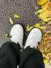 adidas ADIPUFF面包鞋防滑耐磨一脚蹬柔软中高帮休闲棉鞋阿迪达斯   轨道灰/黑色 (推荐选大半码)   39 实拍图