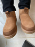 UGG秋季新款男士简约保暖经典超短靴休闲雪地靴1174581CHE|栗色42 实拍图