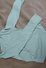 徽昂瑜伽服女运动服长袖t恤紧身速干衣健身服上衣V领褶皱收腰豆绿M 实拍图