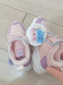 巴布豆（BOBDOG）女童鞋运动鞋秋冬季新款儿童加绒二棉老爹鞋女中大童鞋子 嫩粉/藕荷紫 28 适合脚长17.0cm 实拍图