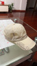 蓝诗梦戴薄款速干防晒遮阳帽子男女通用跑步帽透气帽鸭舌帽时尚百搭棒球帽 米色 55-58cm 实拍图