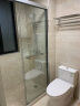 九牧（JOMOO） 【定制产品】淋浴房卫生间干湿分离隔断移门屏风一体式淋浴房E6 光银1.2m-1.29m（高1.9m） 不含蒸汽 实拍图