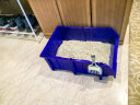 固特优OODUSE   零件盒组合式 塑料仓库收纳物料零散螺丝盒 物流仓储盒子   A7（600*400*220mm）蓝色 晒单实拍图