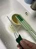 康米新品创意大眼萌杯刷多功能三合一洗杯子神器家用保温杯清洁刷子 绿色 实拍图