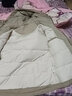 潮天士高端卡其色工装羽绒服男宽松冬季加厚连帽外套男士大码衣服上衣 深卡其色 L【125-145斤】 实拍图