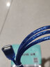 山泽 USB延长线 USB2.0高速传输数据连接线公对母AM/AF U盘鼠标键盘加长线 USB2.0【透明蓝】1.5米 BL-915 实拍图