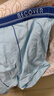 Schiesser舒雅男士内裤平角裤精梳棉Becover系列透气中腰2件装E5/20084T E5/20084T纯蓝+深蓝 2条 3XL 实拍图