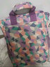 卡拉羊学生单肩斜跨书包手提书包男女书包美术音乐书包补课书包袋补习袋 大号粉红兔 实拍图