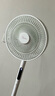 美的（Midea）【幸运草安睡1S】一级能效直流变频声控电风扇家用遥控卧室静音落地扇台式桌面抗菌大风力转页扇 实拍图