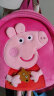 小猪佩奇毛绒玩具卡通立体毛绒公仔书包双肩包儿童生日毕业礼物粉色佩奇背包 实拍图