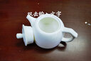 陶迷（TAOMI）茶壶单壶陶瓷泡茶壶家用白瓷汝窑开片可养功夫茶具茶水分离沏茶壶 白瓷井栏壶 150ml 101mL(含)-200mL(含) 实拍图