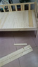 皓冰儿童拼接床婴儿床实木加宽男孩女孩延边带护栏小孩单人床 加厚 两面护栏+椰棕床垫 168*88*40实木床（可定尺寸） 实拍图