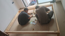 意米之恋橡胶木无床头床架实木榻榻床卧室双人床【包安装】1.5m*2m TTM-02 实拍图