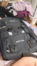 袋鼠背包男旅行包双肩包大容量书包户外旅游登山包 黑色【85L升级款】 实拍图