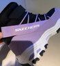 Skechers斯凯奇儿童绒绒靴雪地靴保暖男童棉鞋防寒加绒高帮女童靴660092L 女童/黑色/薰衣草色/BKLV 37 实拍图