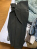 佐优品坠感小西裤男九分裤子韩版潮流修身小脚休闲长裤秋冬季直筒西装裤 (1件)黑色(九分裤) 38 建议180-190斤内 实拍图