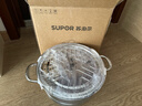 苏泊尔（SUPOR）多功能304不锈钢汤蒸锅炖煮蒸炒一锅搞定双层蒸架省时电磁炉通用 【不锈钢双层】8.4L 28cm 实拍图