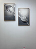 瑞尚（RUISHANG） 餐厅装饰画现代简约静物壁画北欧轻奢饭厅餐桌背景墙挂画 美好酒杯 40*60CM【铝合金框+晶瓷面】 实拍图