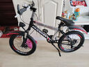 凤凰儿童自行车6-10-12-15岁中大童小学生可变速山地车男女孩小孩单车 凤凰GT 黑红色 辐条轮单速+礼包 18寸【适合身高120-150cm】 实拍图