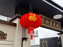 新新精艺大红灯笼1对装元旦乔迁装饰宫灯农村阳台户外店铺大门口灯笼100# 实拍图