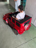 携手双人奔驰儿童电动车四轮可坐大双座遥控玩具车宝宝小孩越野电瓶车 升级烤漆红24v/四驱/软轮/无摇摆 实拍图