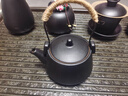 忘艺（WANGYI） 黑陶功夫茶具套装整套茶盘套装乌金石茶盘陶瓷茶杯茶壶泡茶台 行空乌金石茶盘+落雁茶具套装 实拍图