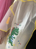 牧萌儿童雨衣男童女童防水全身雨披幼儿园小学生雨具 黄色小恐龙 S 实拍图