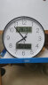 Timess挂钟客厅钟表挂墙家用电波钟2024款闪波万年历温湿度时钟36cm 晒单实拍图