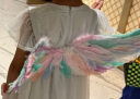 TaTanice天使翅膀背饰儿童玩具女孩公主装扮羽毛翅膀走秀拍照道具生日礼物 实拍图
