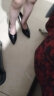 ZHR单鞋女尖头浅口高跟鞋女性感酒杯跟通勤细跟女鞋软底舒适轻便 Y365 黑色 38 实拍图