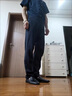 皮尔卡丹高档裤子男夏季薄款冰丝裤商务休闲裤男士中青年职业上班西装裤男 藏青色 单条装 32 （腰围2尺5） 实拍图