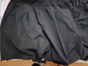 头号青年休闲裤男秋冬季宽松高级垂感束脚裤加大码阔腿西装裤子 黑 8XL 实拍图