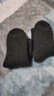 BAIWIFE法国柏芙袜子男羊毛袜加厚男士保暖羊绒加绒毛圈袜子女中筒抗寒 毛巾款：黑+深灰+卡其- 3双 均码 男士-均码【38-44】 实拍图
