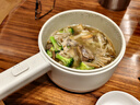 美的（Midea）电煮锅 小电锅 电蒸锅 长柄 宿舍小锅 多功能辅食锅 学生宿舍泡面XZE2017 1.6L配蒸笼【国家补贴】 实拍图