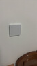 长贝（Cavbbv）无线遥控开关面板免布线220V电灯智能开关家用卧室电源双控随意贴 白色双开【1主开关+1随意贴】 实拍图