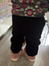 戴维贝拉（DAVE＆BELLA）童装秋冬女童裤子男童加绒裤儿童棉裤冬季运动裤宝宝保暖长裤冬裤 黑色【现货】DB4237140 100 cm（建议身高90-100cm） 实拍图