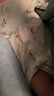童泰婴儿衣服新生儿连体衣秋冬季夹棉保暖宝宝衣服纯棉蝴蝶哈衣2件装 粉色小花 66cm 实拍图