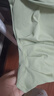 麓格立 瑜伽服女上衣运动服跑步长袖T恤V领健身服褶皱收腰速干衣 清新绿 XL 【建议115-140斤】 实拍图