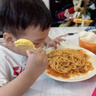 怡芽儿童意面番茄培根意大利面宝宝意面5分钟速食儿童早餐191.5g 实拍图